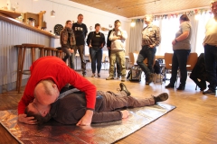 Ansprechen einer verunglückten Person