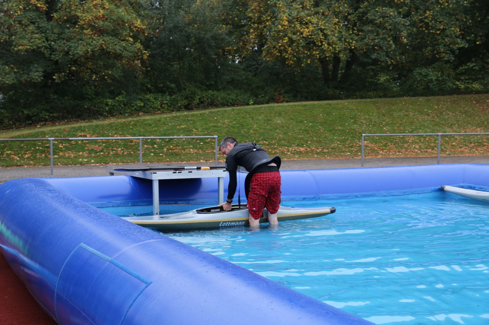 Betrieb im / am Wasserbecken