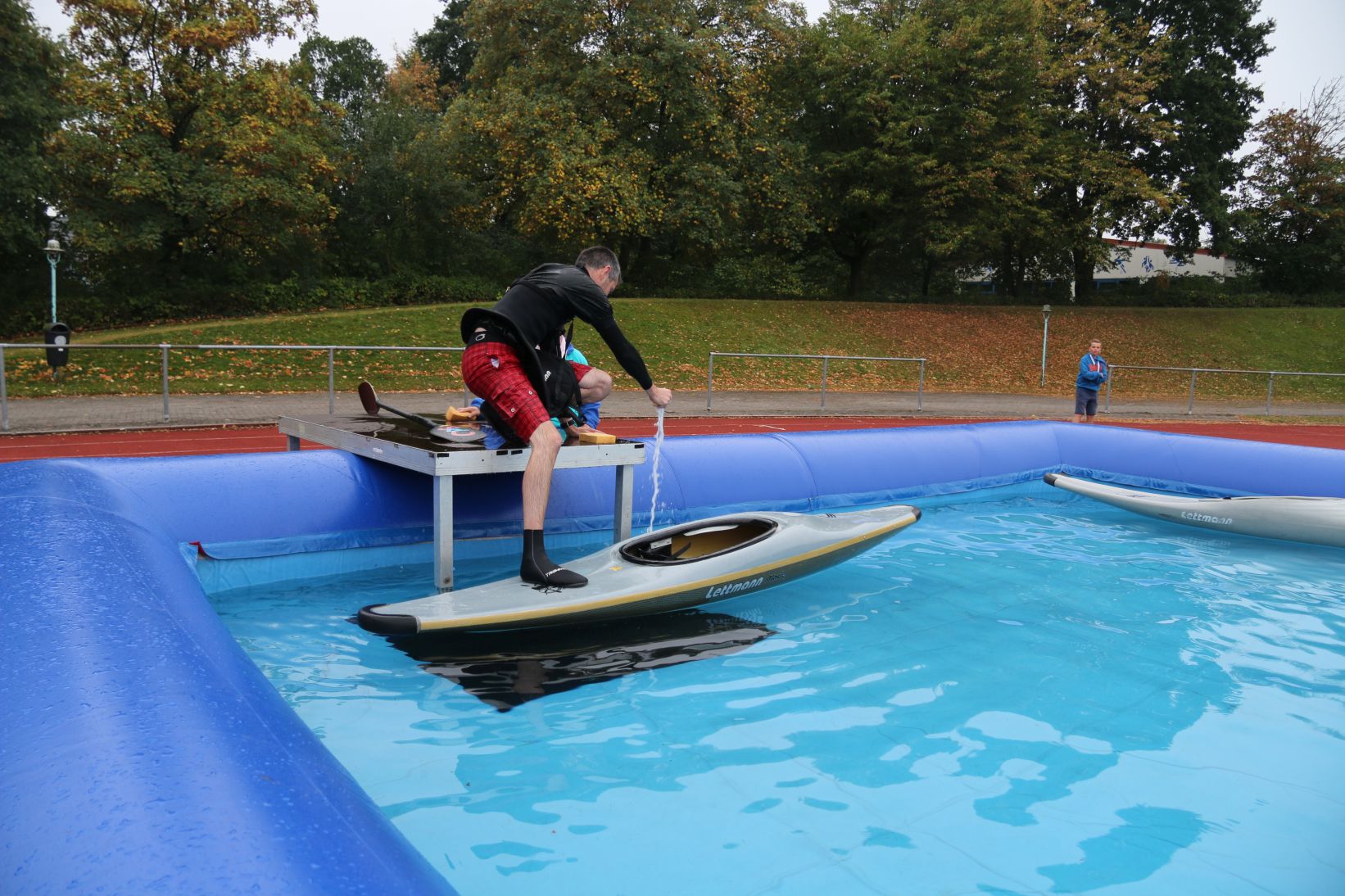 Betrieb im / am Wasserbecken