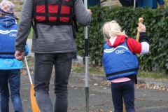 Auf dem Weg zum Boot